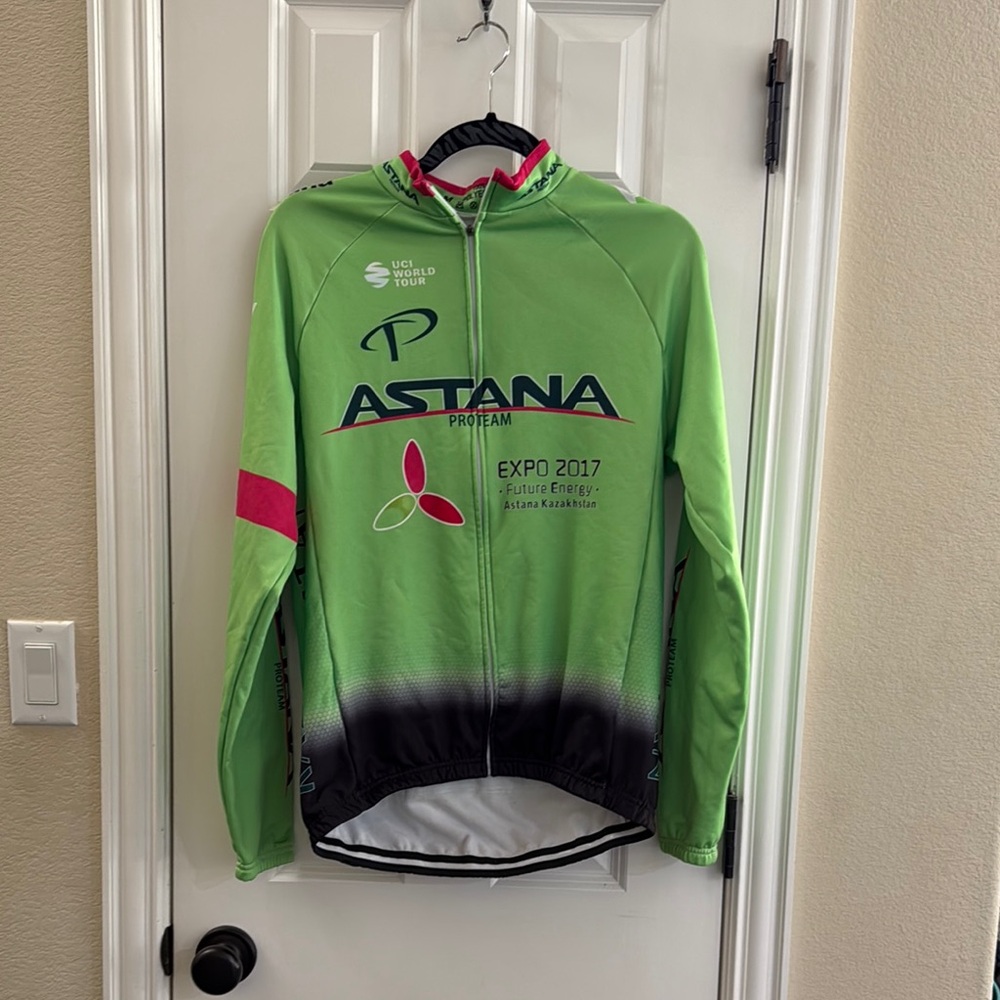 Pro Team Green Cycling Jacket
